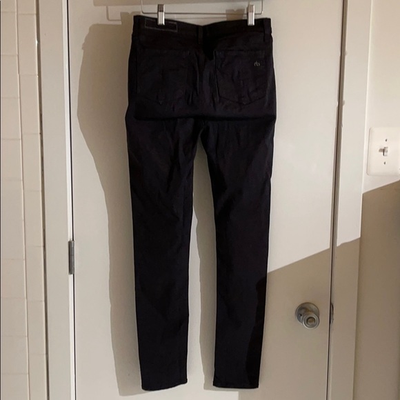 Rag & Bone Charcoal Skinny Jeans - Picture 4 of 5
